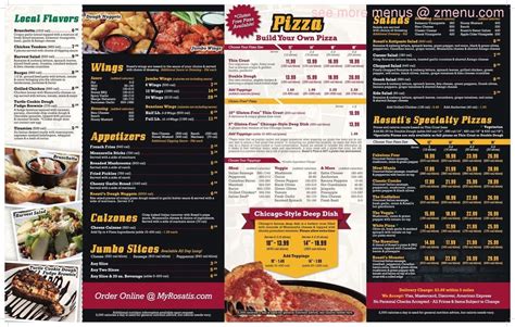 rosati's pizza cedar park menu Contact address